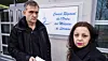 Les parents de Corentin, Pierre Jeras et Fatiha Chami-Jeras.