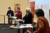Les chercheurs Isabelle Pigeron-Piroth et Rachid Belkacem (centre) ont détaillé l'évolution de 25 ans de travail frontalier au Luxembourg.
