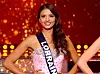 Sarah Aoutar lors de l’élection de Miss France 2023. (Capture d’écran TF1)