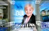 Affiche électorale de Marine Le Pen le 26 mai 2014 à Denain.