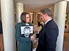 Xavier Bettel avec Sviatlana Tsikhanouskaya.