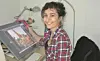 À peine rentrée du travail, Maïa Zeidan se remet derrière son Cintiq pour dessiner le fruit de son imagination.