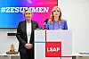 Les députées Paulette Lenert et Taina Bofferding.