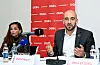 Nora Back et David Angel (OGBL) dénoncent l’«esclavage réel» des livreurs.