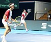 Passés à côté du premier set, Alex Knaff (à g.) et Raphaël Calzi ont retrouvé des couleurs dans le second.