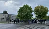 Ce jeudi 1er octobre, environ 150 jeunes ont pris part au mouvement de mobilisation lycéenne devant le lycée Saint-Exupéry à Fameck.