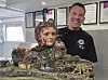 Pour ce «monsieur nature» qui s’enfonce dans la végétation, le pâtissier Michael Wehrmann a reçu une note de 98/100 au très réputé Salon de cake design de Birmingham.