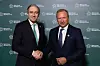Le ministre des Finances, Gilles Roth, a été accueilli par son homologue irlandais, Simon Harris.