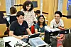 L’atelier était l’idée de la chercheuse en durabilité spatiale Niki Sajjad, qui veut transmettre son savoir aux plus jeunes.