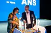 La ministre des Travaux publics était présente à l'anniversaire.
