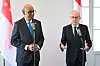 Cette visite s'inscrit dans le prolongement de la visite d’État du président Tharman Shanmugaratnam l’année passée. (Photo d'