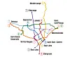 Cartographie des 8 nouveaux «Vëlokorridors».