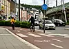 Une nouvelle piste cyclable passe par la rue du Canal depuis 2025.