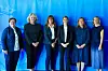De g. à d. : Sylvie Conter, Michelle Raus, Mylène Regenwetter, Elisabeth Margue, Béatrice Kieffer, Françoise Eberhard.