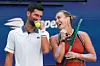 Novak Djokovic et Aryna Sabalenka : les stars ont défilé, mardi.