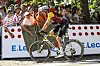 Alex Kirsch, ici au départ de la 2e étape de l'édition 2026 était alors le seul coureur luxembourgeois du peloton.