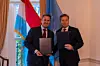 Xavier Bettel aux côtés de Tom Fletcher, le secrétaire général adjoint de l'ONU en charge des Affaires humanitaires.