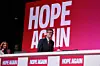 Andy Burnham s'est dit «très conscient» de «l'état fébrile de l'économie mondiale», tout en refusant de livrer un «récit catastrophiste.»