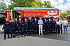 Entourés par Léon Gloden et des responsables du CGDIS, les 15 pompiers reviennent de Gironde marqués par les dégâts et la solidarité.