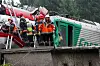 La collision s’était produite entre un train de voyageurs et un train de marchandises, à la frontière franco-luxembourgeoise, à Zoufftgen. (Photo Archives : Julio Pelaez)