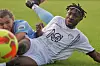 Premier match sans marquer cette saison pour Gyimah, ici mis en échec par un bon Gatti. Mais pas bien grave : ses coéquipiers ont fait le job.