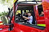 Pour les enfants, l'intérêt de la journée était évidemment de monter dans les camions de pompiers. (Photos : fabrizio pizzolante)