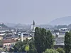 Dimanche, vers midi, le panache de fumée a dérivé au-dessus d'Ettelbruck en direction du centre du pays.
