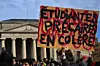 La formation pointe notamment le traitement médiatique de cette mobilisation (Photo d'