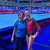 Céleste Mordenti, ici aux côtés de son entraîneuse Claudia Werkhoven, peut avoir le sourire.