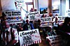 Protestation en juin 2019 à Bissen quand le conseil communal a voté en faveur du reclassement des terrains.