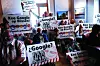 Protestation en juin 2019 à Bissen quand le conseil communal a voté en faveur du reclassement des terrains.