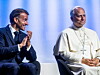Emmanuel Macron applaudit le pape Léon XIV. Une image prise à Metz, devenue le centre de l’Europe le 28 septembre à l’occasion de la venue des deux chefs d’État