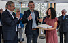 (de g. à dr.) Claude Meisch, ministre de l’Éducation nationale, de l’Enfance et de la Jeunesse ; Ralph Schroeder, directeur du Centre socio-éducatif de l’État ; Fiorella Gentile, coordinatrice auprès du Centre socio-éducatif de l’État.