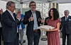 (de g. à dr.) Claude Meisch, ministre de l’Éducation nationale, de l’Enfance et de la Jeunesse ; Ralph Schroeder, directeur du Centre socio-éducatif de l’État ; Fiorella Gentile, coordinatrice auprès du Centre socio-éducatif de l’État.