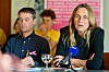 Blanche Weber, présidente du Méco, a profité du témoignage des victimes de pesticides afin de réclamer une réforme agraire.