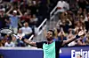 Gael Monfils ne pouvait pas rêver d'un meilleur anniversaire.