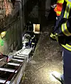 Un jeune de 14 ans s’est retrouvé pris au piège dans un bunker après s’être blessé à la jambe en descendant.