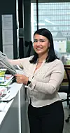 Malgré la maladie, Marie Alvarado reste positive.