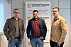 (De g. à d.) Philippe Keipes, Christian Wester et Andy Brisbois ont présenté les doléances de la Centrale paysanne face à la presse.