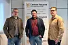 (De g. à d.) Philippe Keipes, Christian Wester et Andy Brisbois ont présenté les doléances de la Centrale paysanne face à la presse.