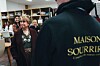 La Grande-Duchesse a pu avoir de longs échanges avec les personnes de la Maison Sourrire.