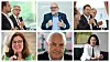 Les six eurodéputés luxembouregois élus ce dimanche 9 juin.