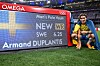 Il s'agit de la neuvième fois que 'Mondo' améliore le record du monde depuis qu'il s'en est emparé aux dépens du Français Renaud Lavillenie en 2020.