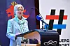 Martine Hansen, ici en mars lors de la présentation officielle de la politique nationale d’intégrité dans le sport, a rappelé mercredi les valeurs fondamentales du sport. (Photo d'archives : julien garroy)