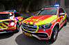 Le SAMU est intervenu sur les lieux de l'accident.