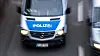 Un gyrophare bleu et un projecteur LED ont été confisqués par la police. (Photo d'