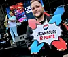 Moreno Pizzoni, organisateur de la fan zone, devant le concert d’attente de la demi-finale du concours.