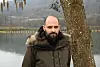Tiago De Sousa explique que les écrevisses de Louisiane ont colonisé le lac d’Echternach aux dépens des espèces locales.