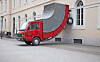 «Truck», d'Erwin Wurm, ne manquera pas d'étonner les visiteurs et les promeneurs à Esch-sur-Alzette.