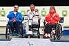 Entouré du Brésilien Alexandre et de la Japonaise Mika Mizuta, Tanguy de La Forest n’a pas raté sa cible.